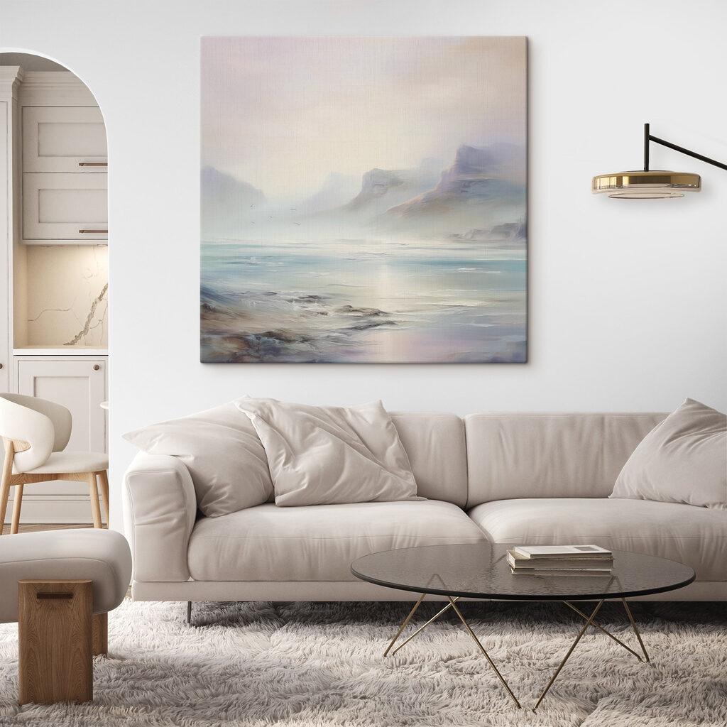 Mar calmo na neblina — interior 2