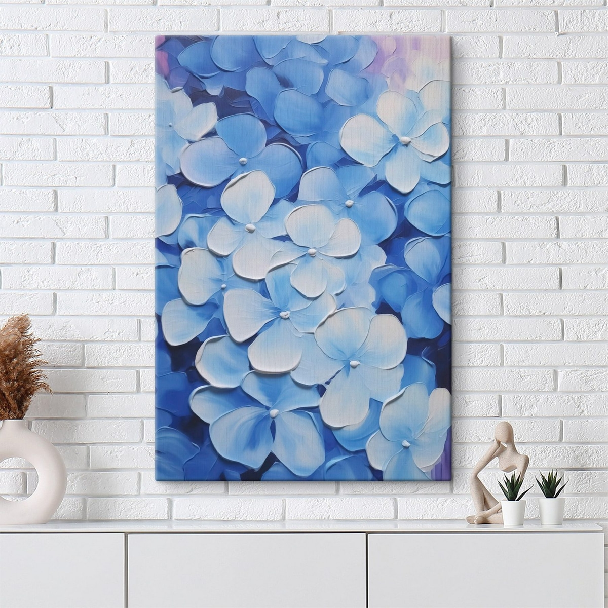 Hortênsia em pintura — interior 1