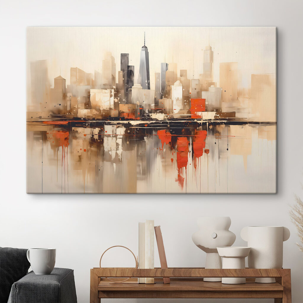 Cidade refletida na água — interior 2