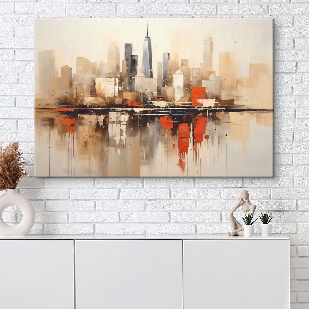 Cidade refletida na água — interior 3