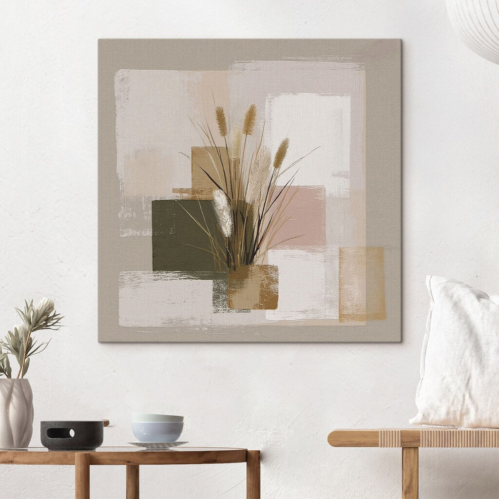 Gramíneas secas em pastel — interior 2