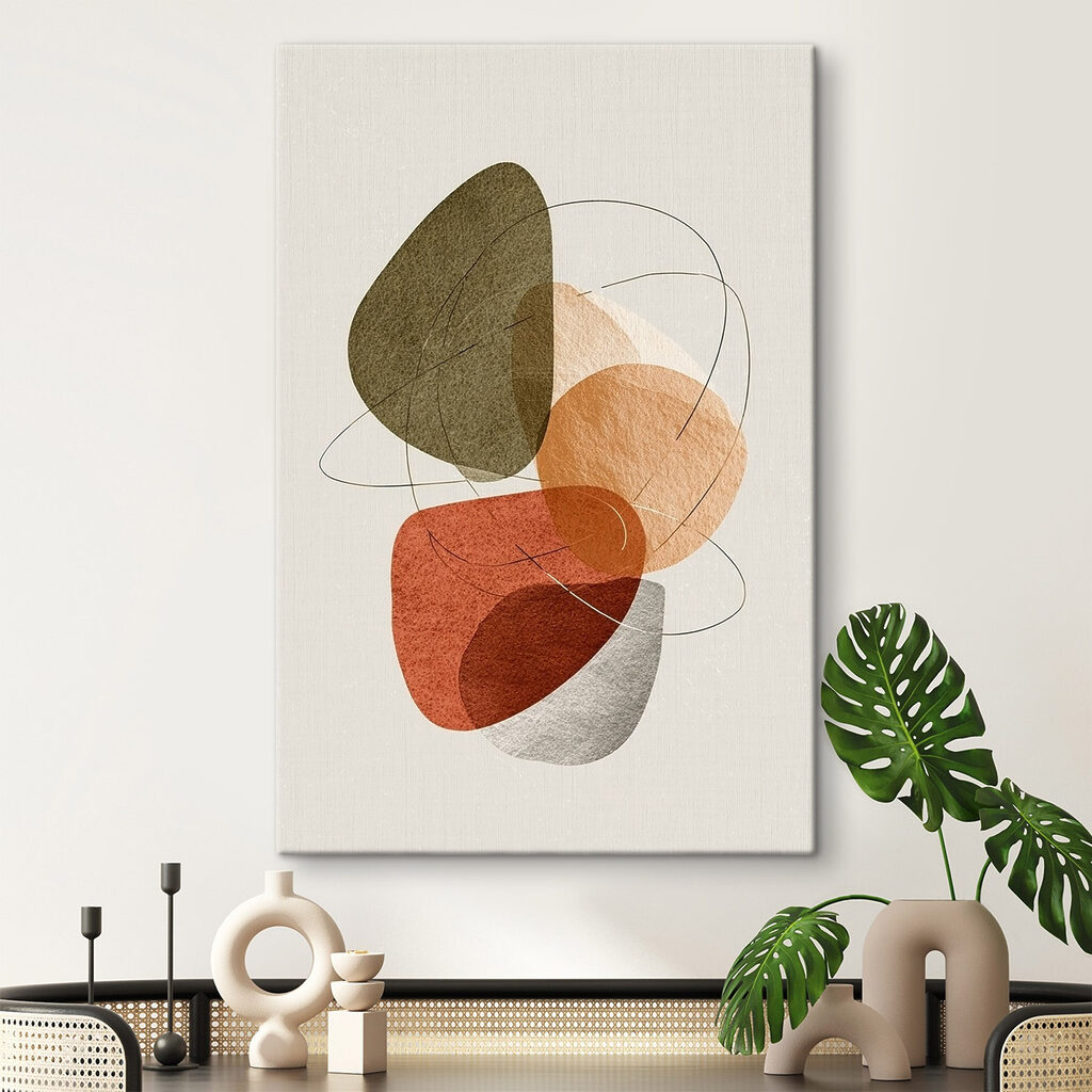 Quatro formas com círculos — interior 2