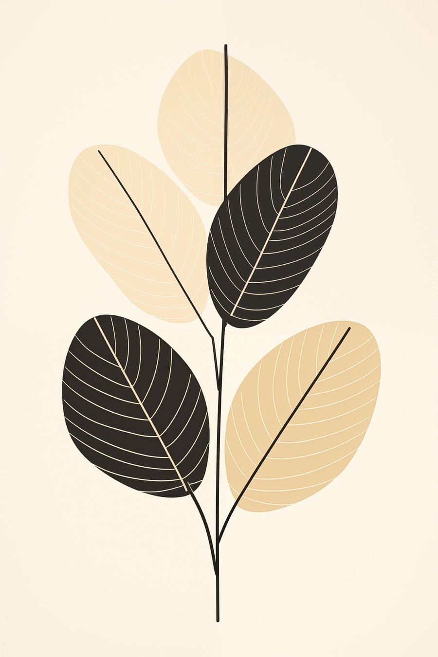 Formas ovais em relevo — design completo