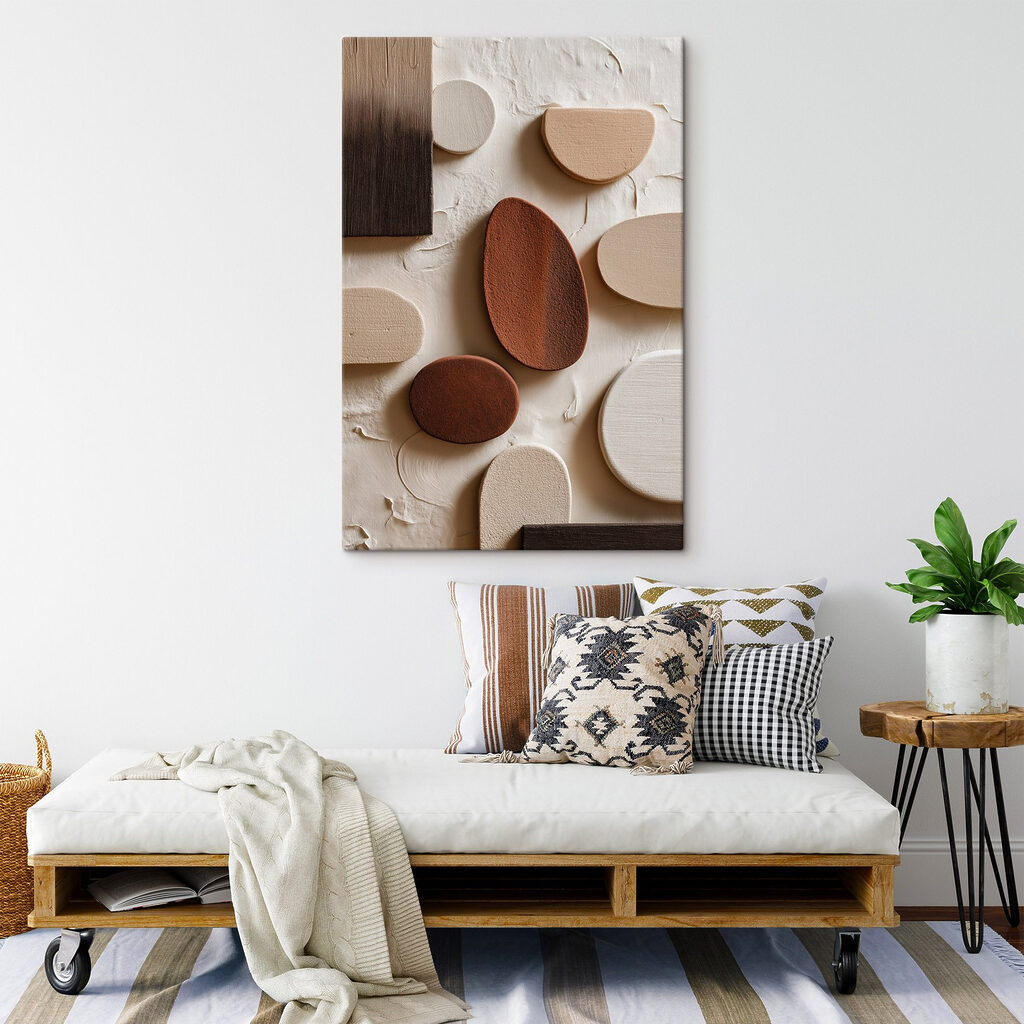 Formas terrosas juntas — interior 1