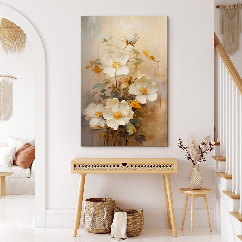Botões entre flores — interior 3