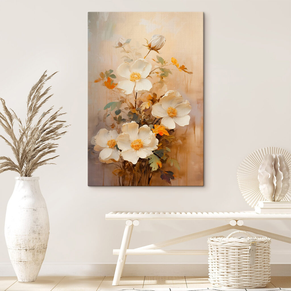 Botões entre flores — interior 1