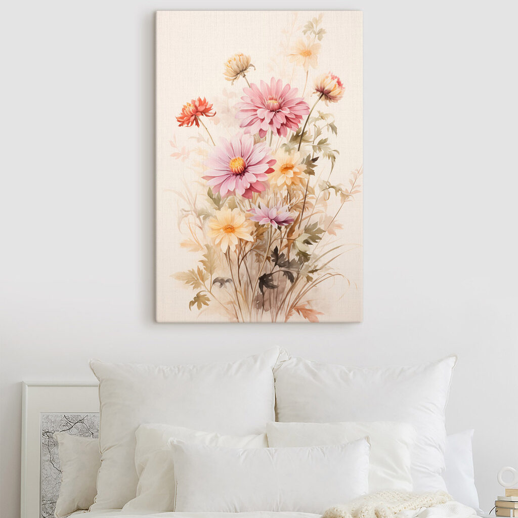 Flores silvestres rosa — interior 2