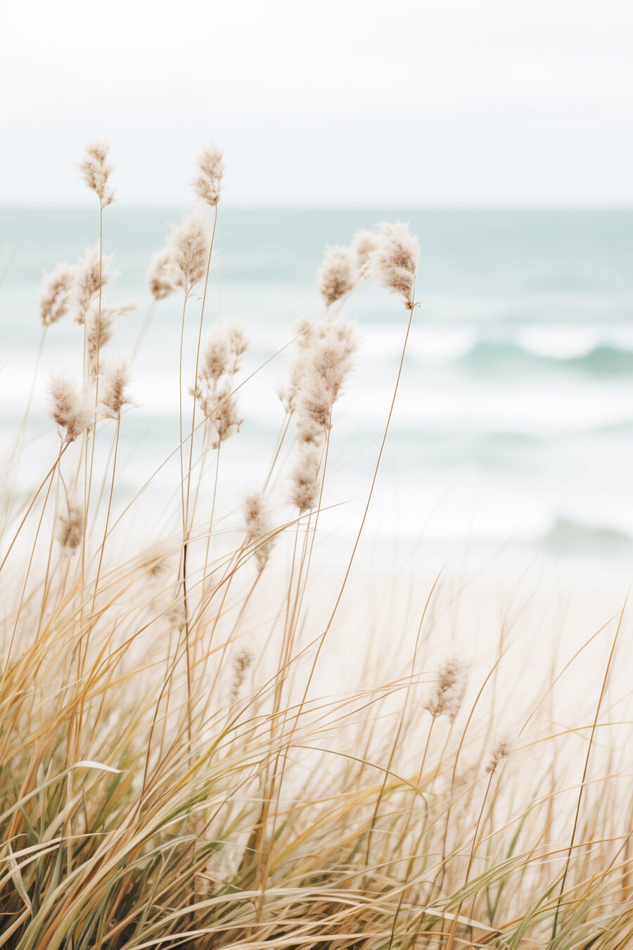 Hastes secas e ondas — design completo