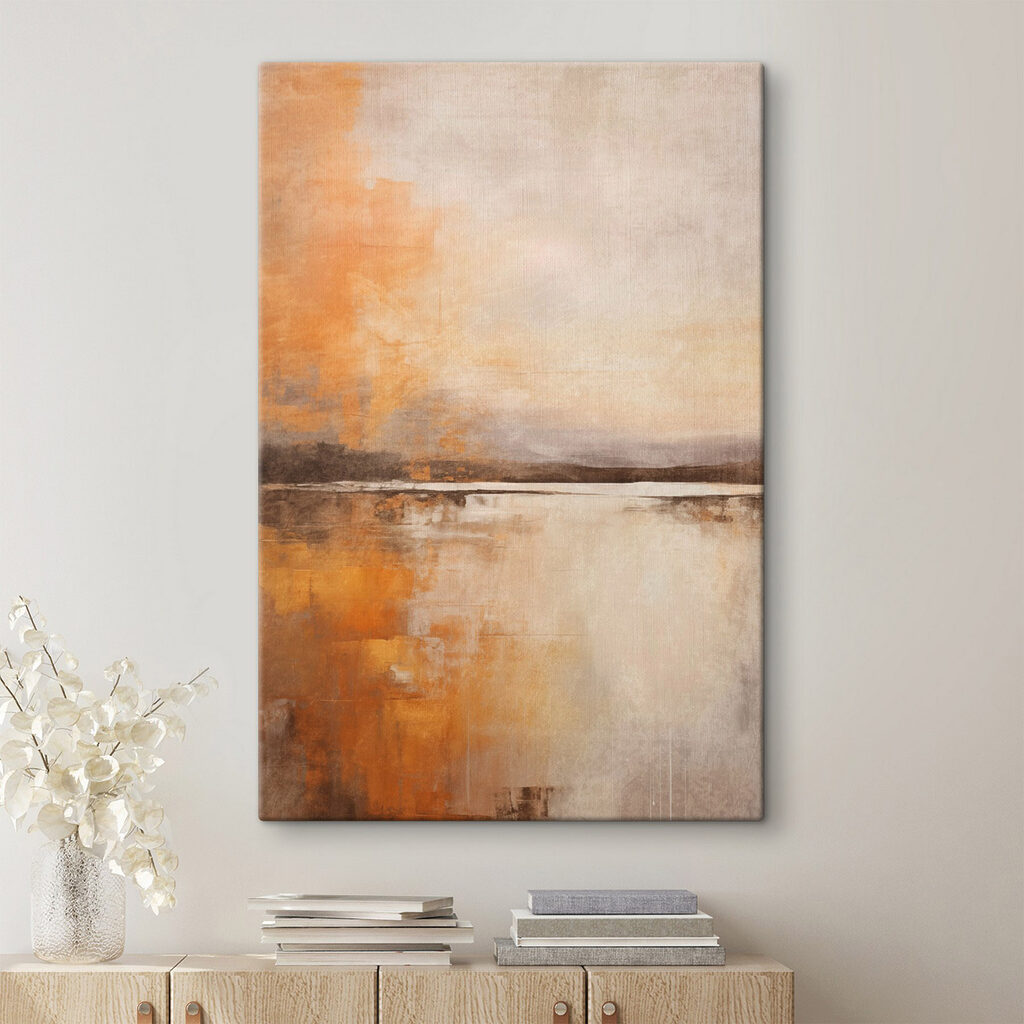 Luz ocre sobre horizonte — interior 2