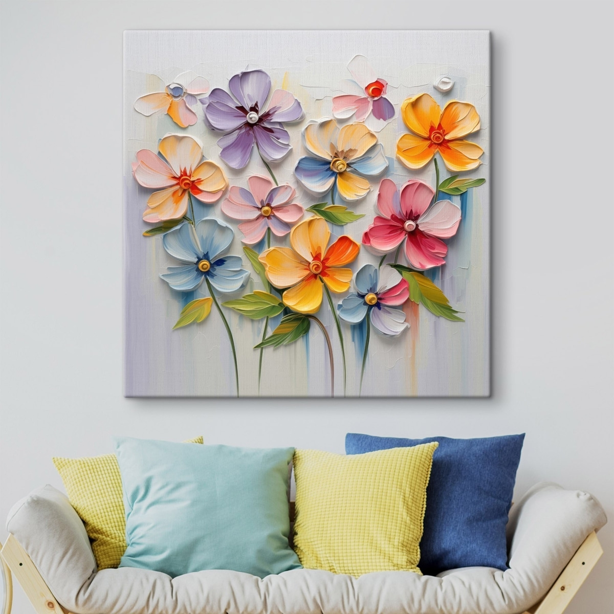 Natureza-morta de flores — interior 1