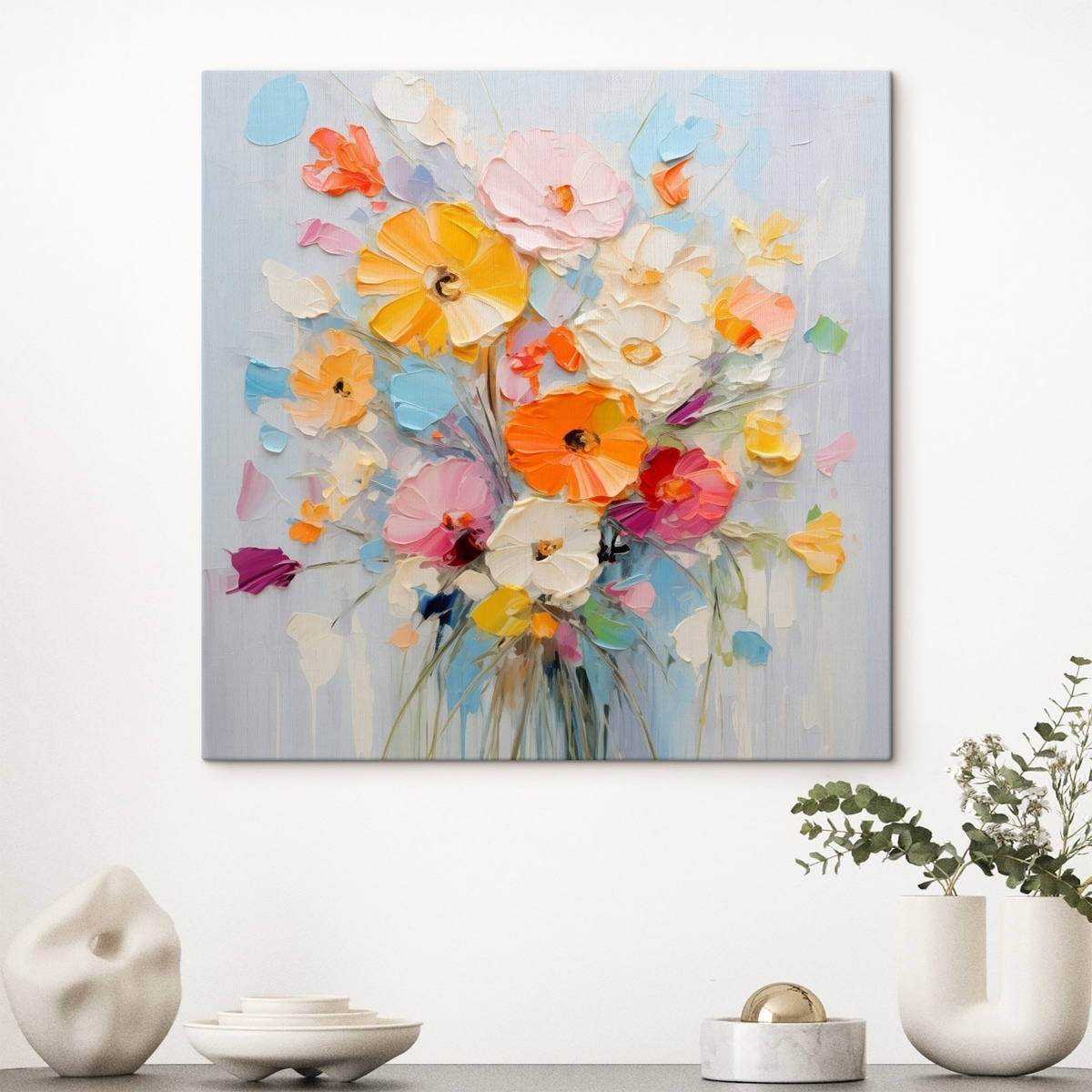 Ramo abstrato em pastel — interior 3