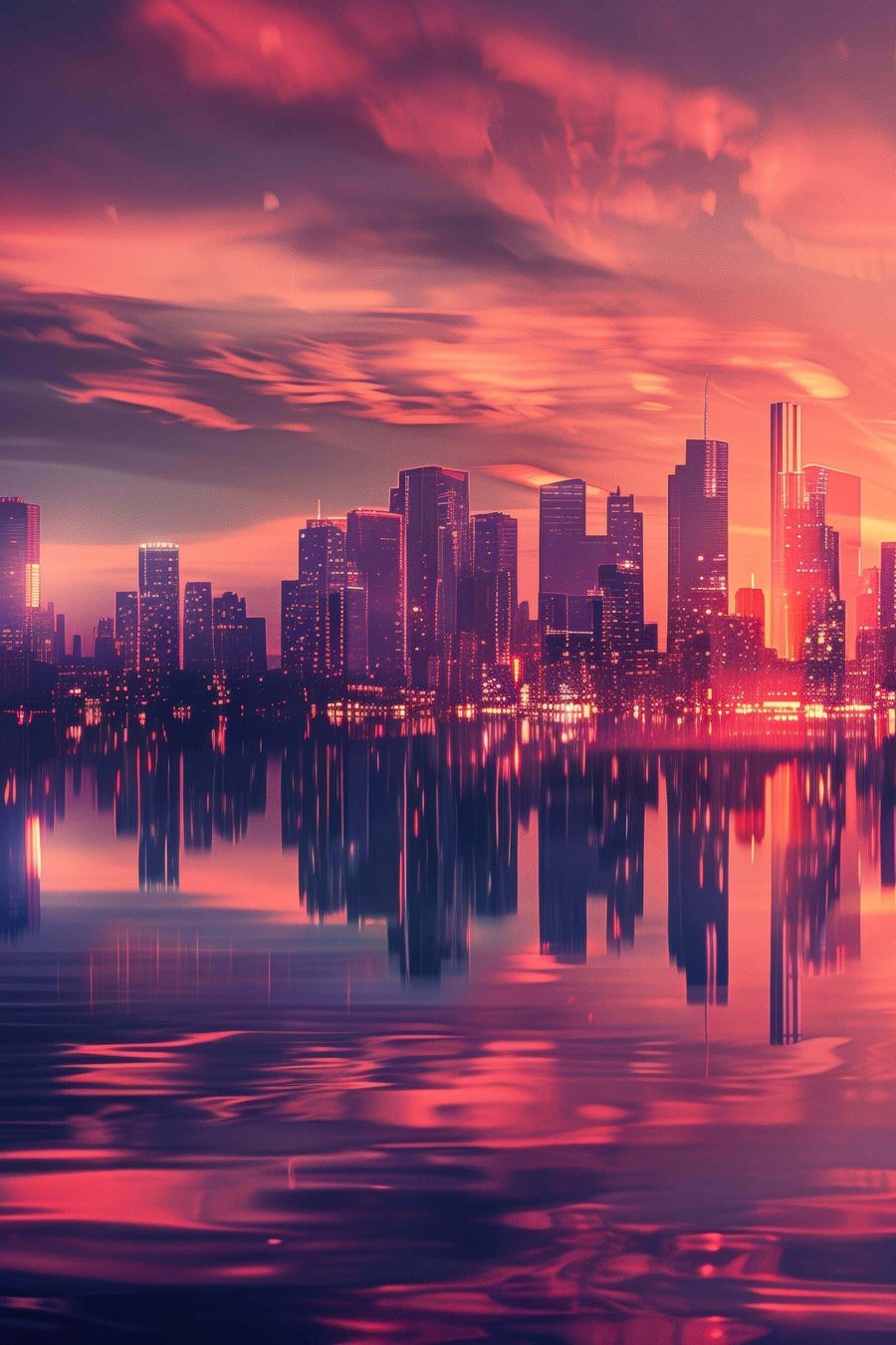 Cidade moderna — design completo