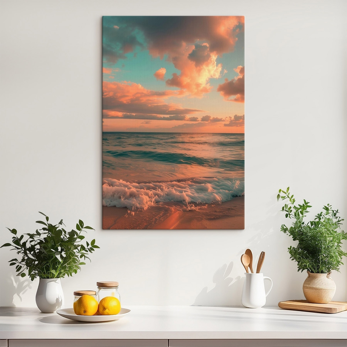 Nuvens sobre o mar — interior 2