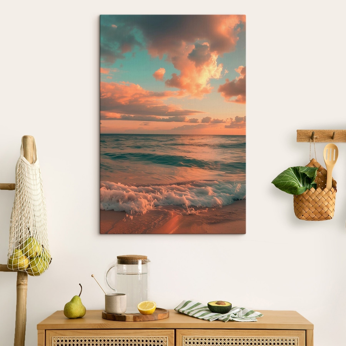 Nuvens sobre o mar — interior 1