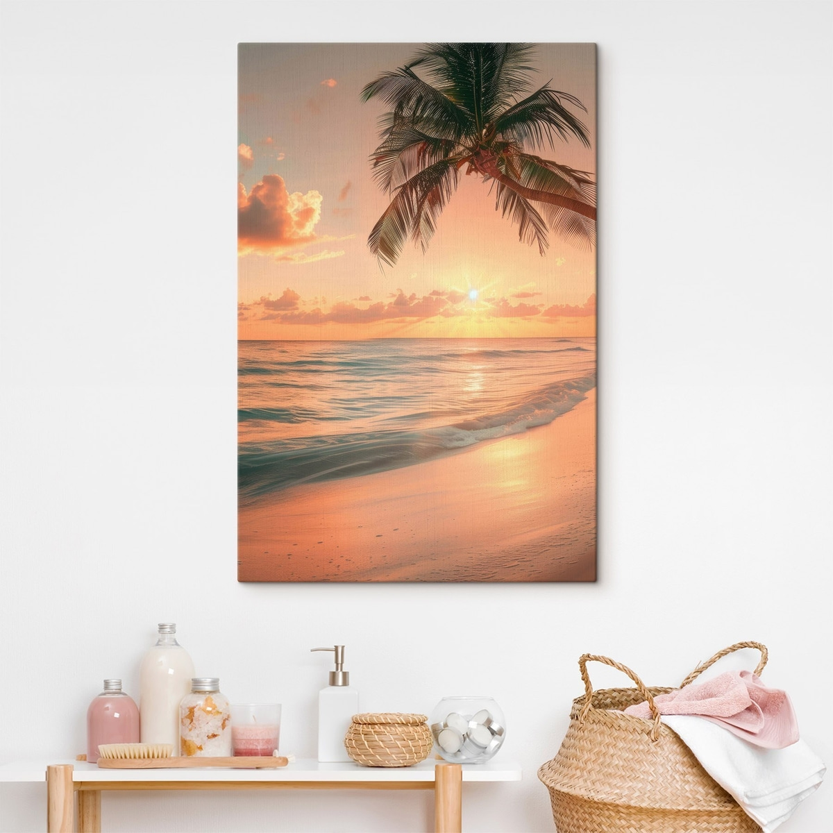 Pôr-do-sol no mar — interior 1