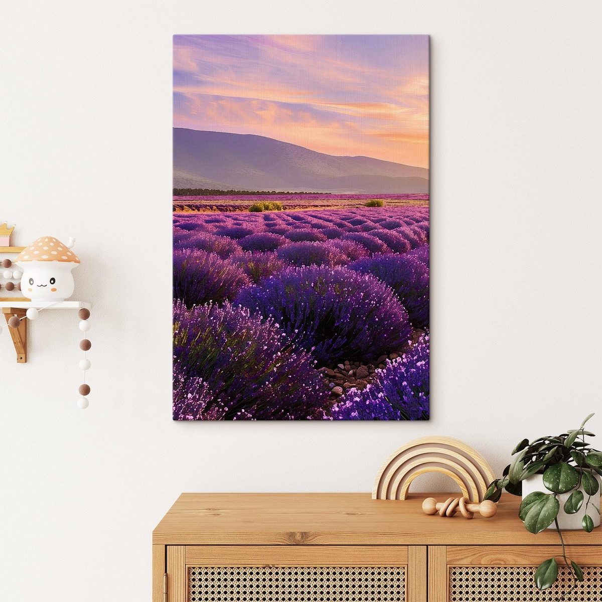 Campos de alfazema — interior 1