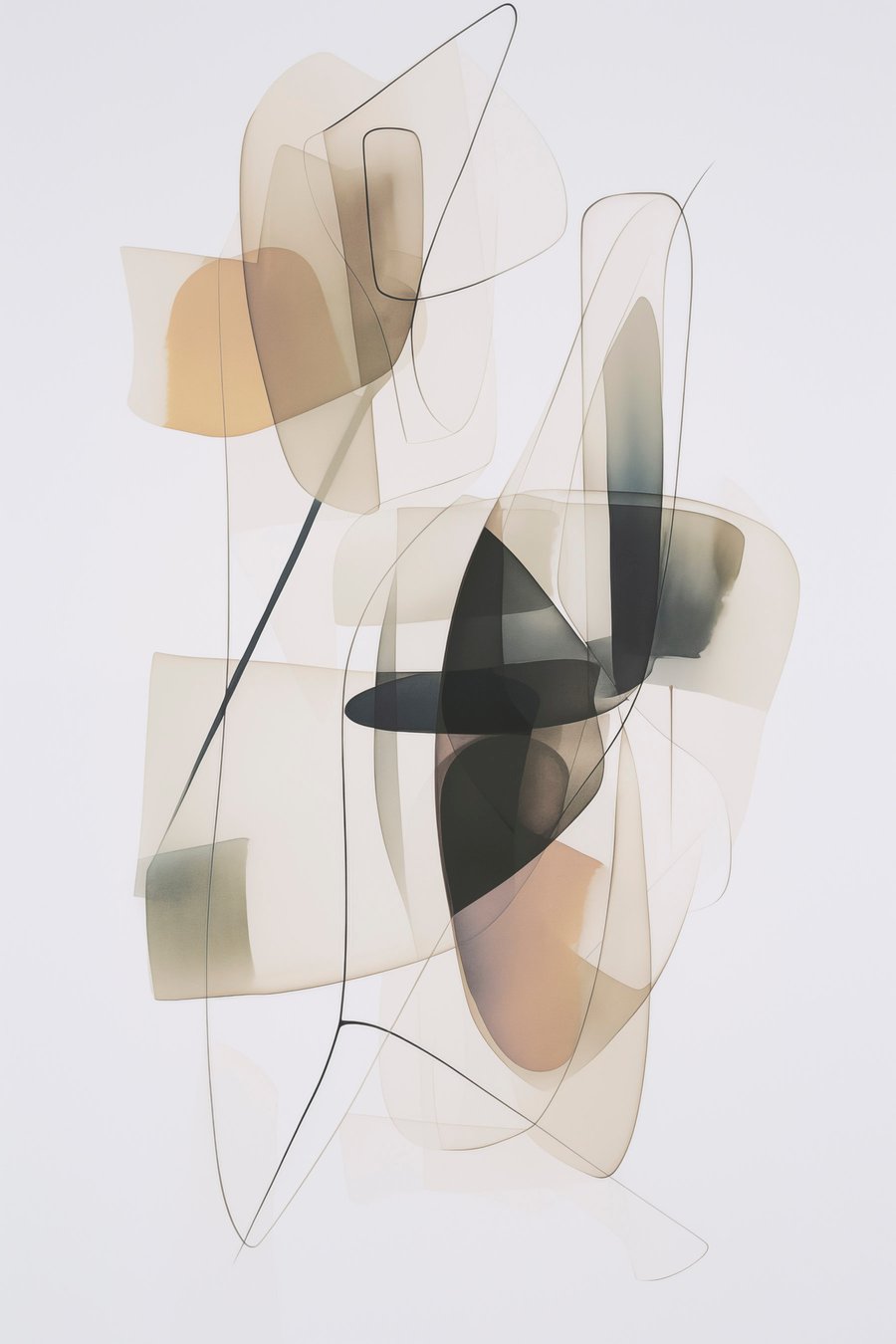 Manchas abstratas — design completo