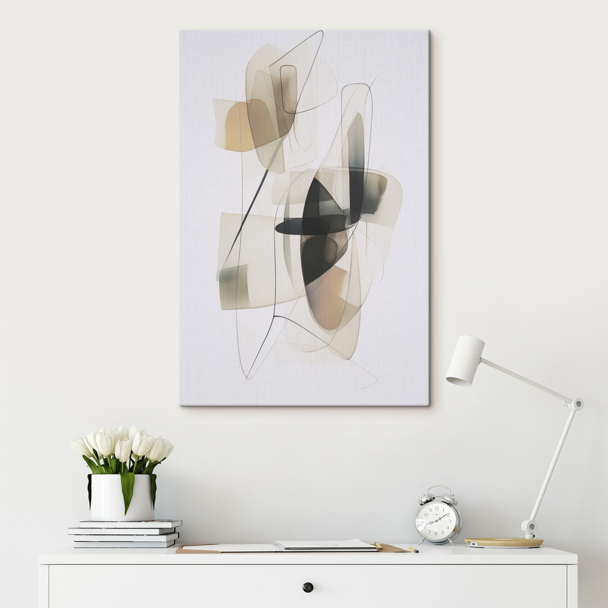 Manchas abstratas — interior 1