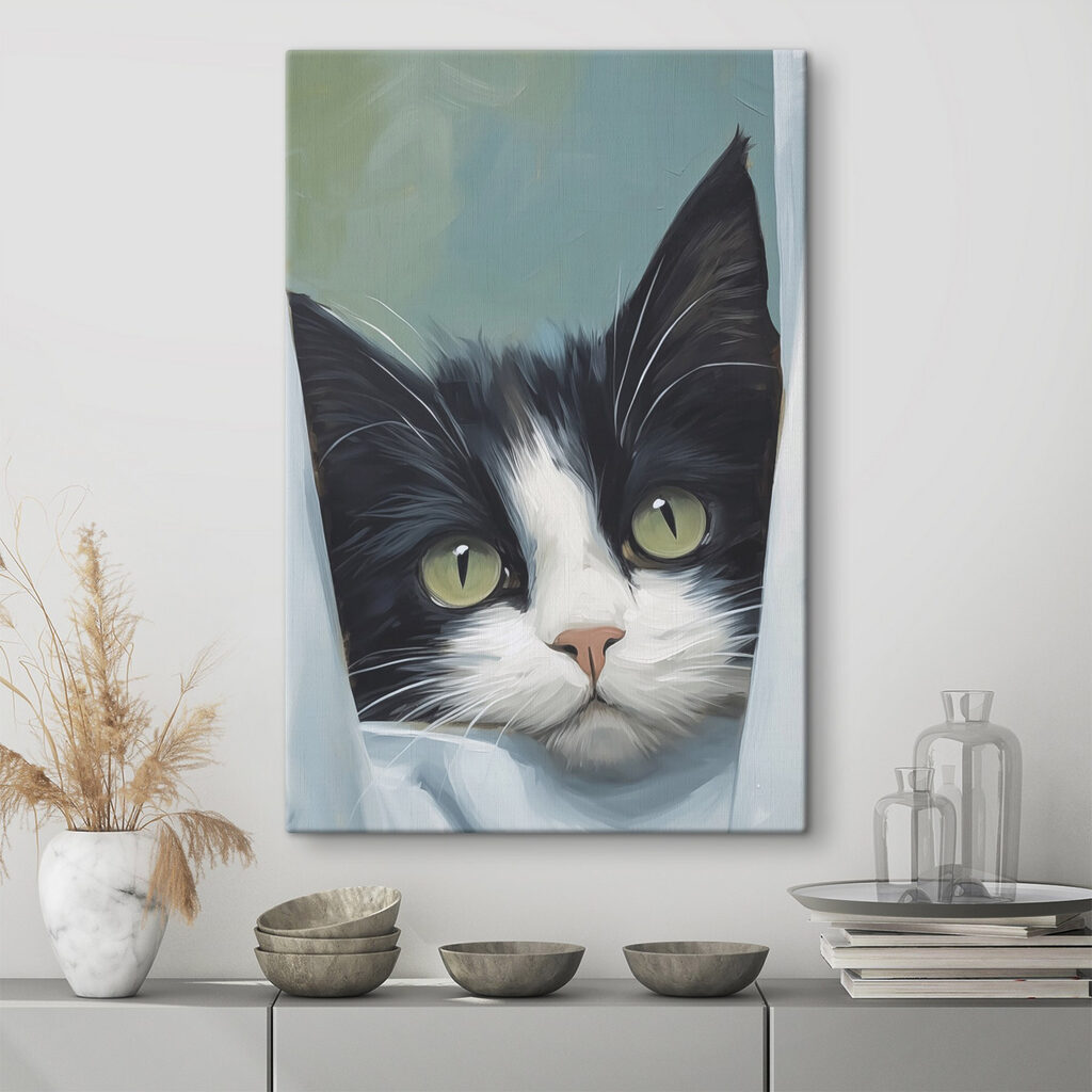 Olhar de gato — interior 1