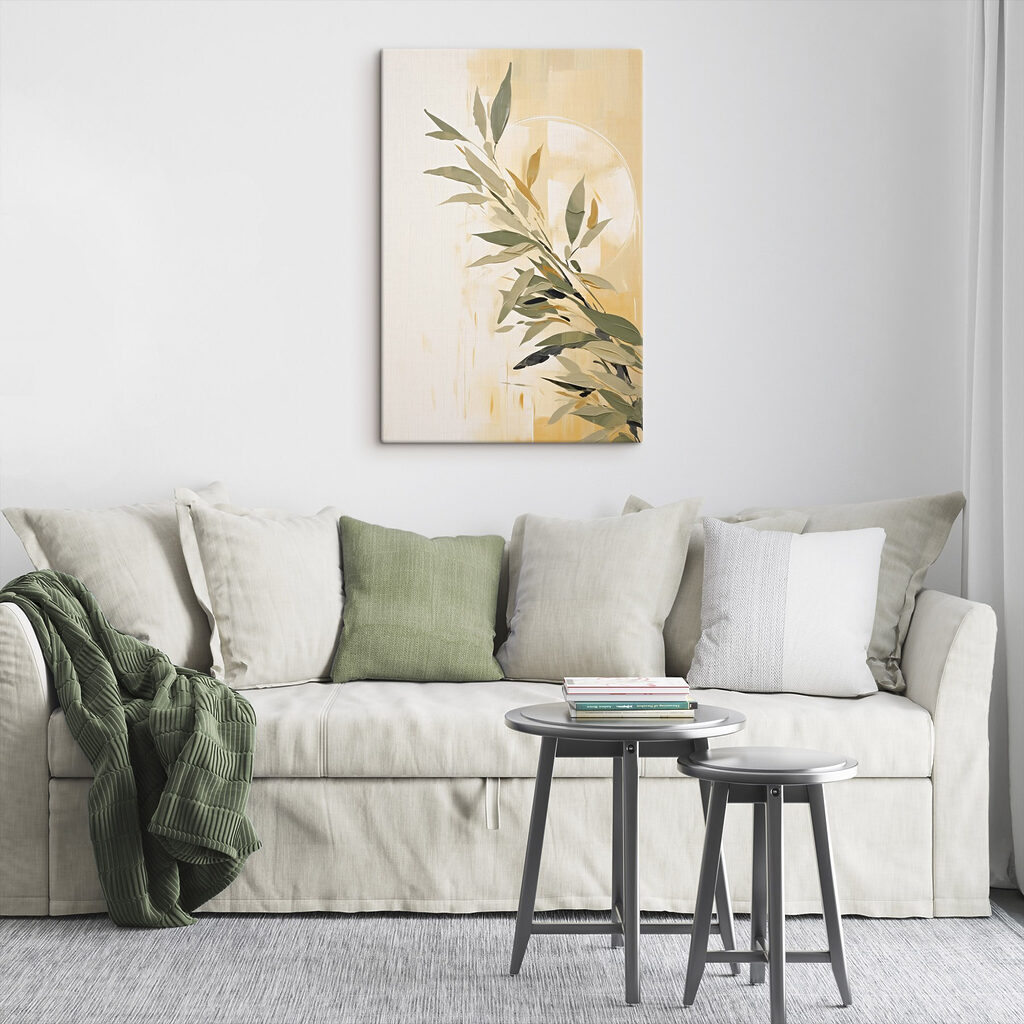Ramo verde e dourado — interior 3
