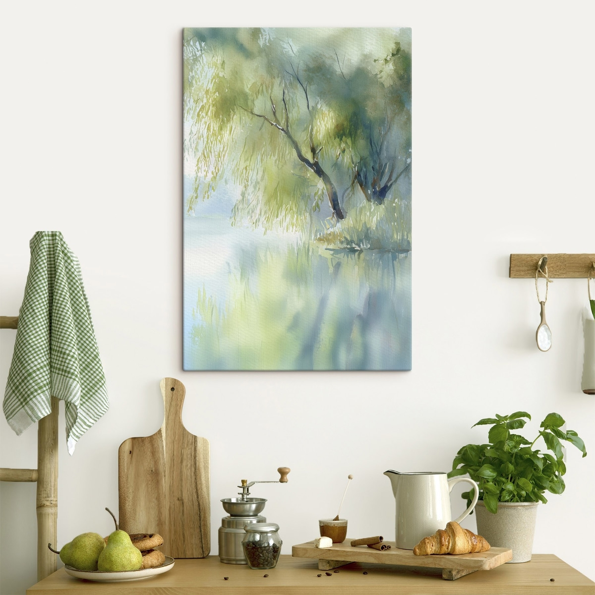 Salgueiro junto ao lago — interior 2