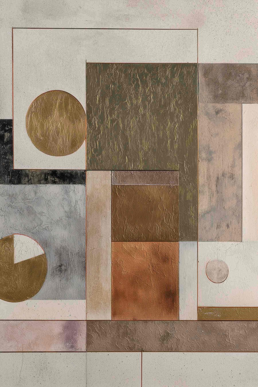 Geometria moderna abstrata — design completo