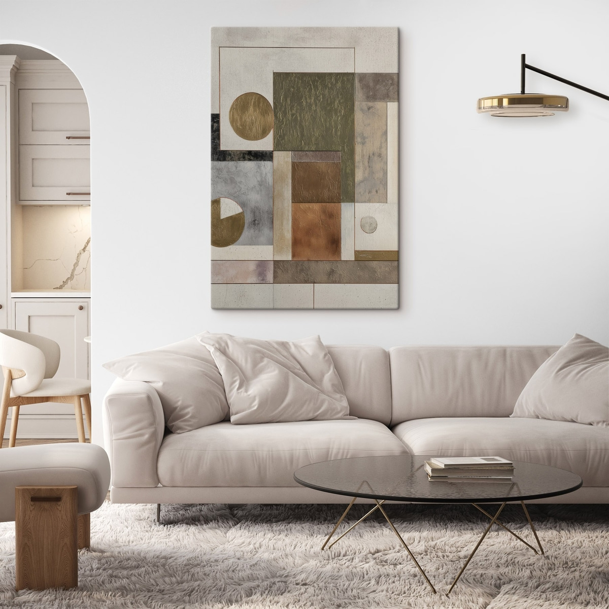 Geometria moderna abstrata — interior 2
