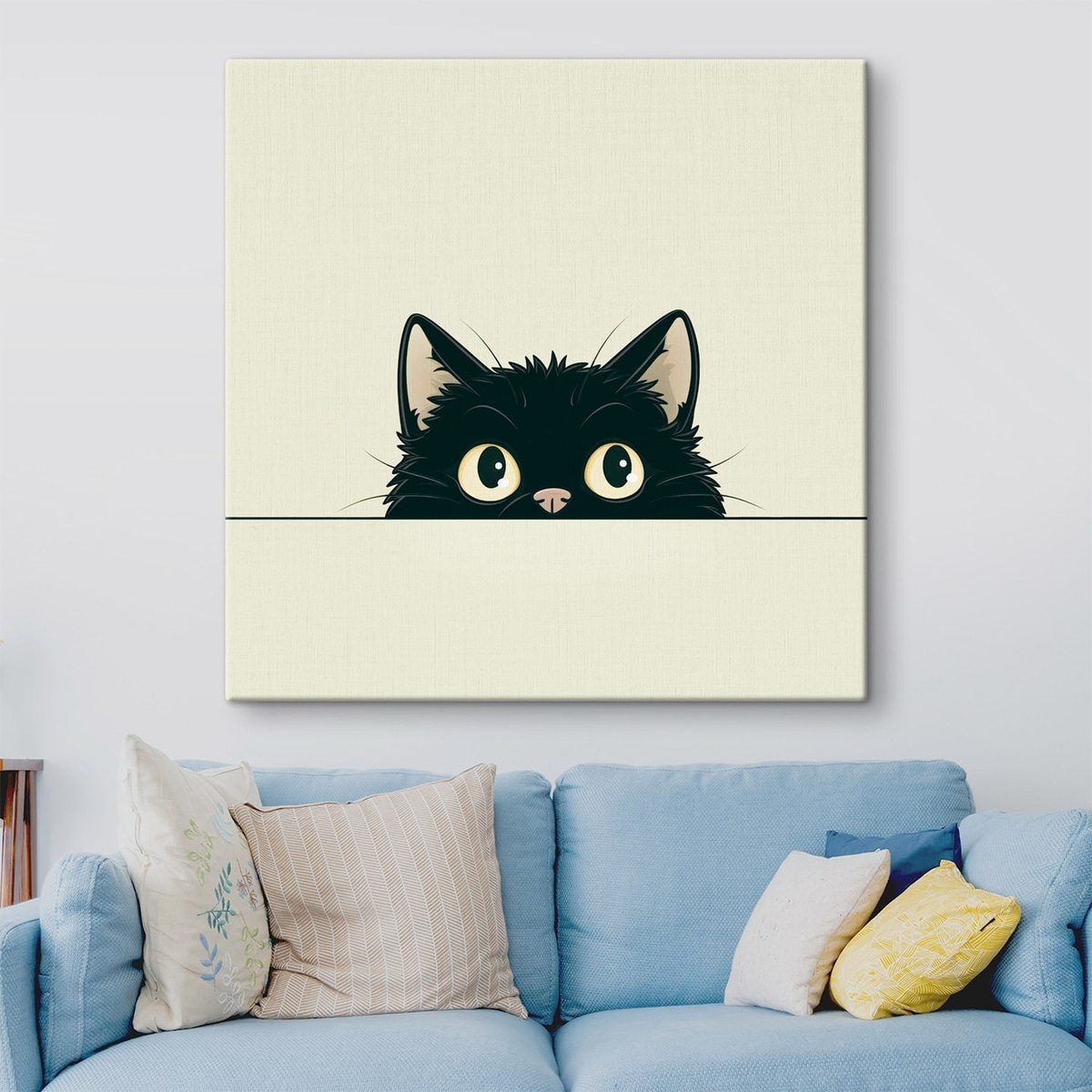 Gatinho preto — interior 2