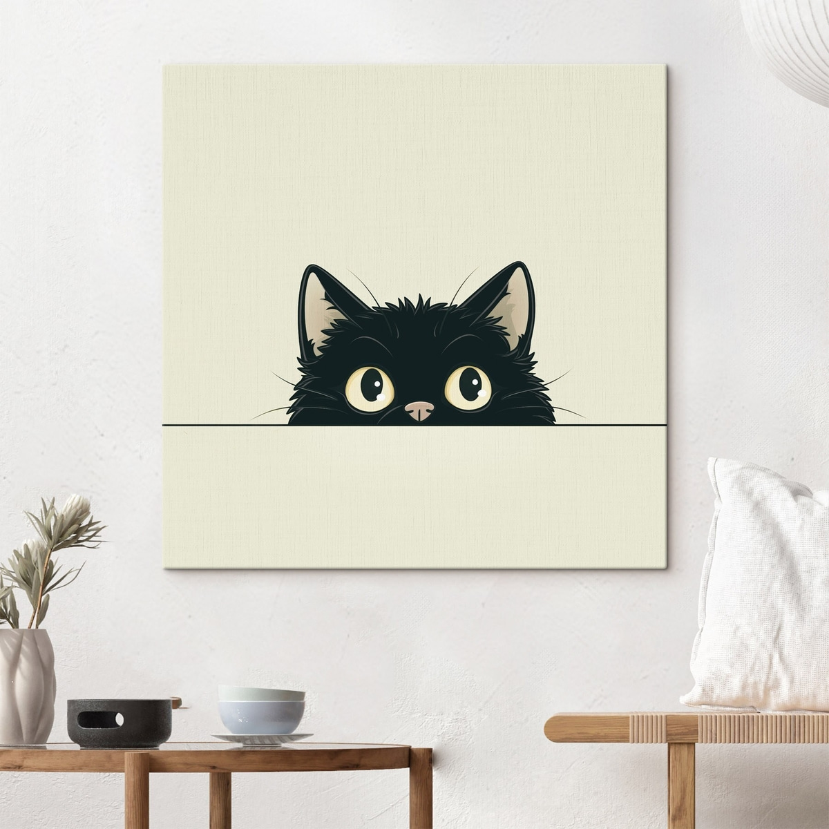 Gatinho preto — interior 3