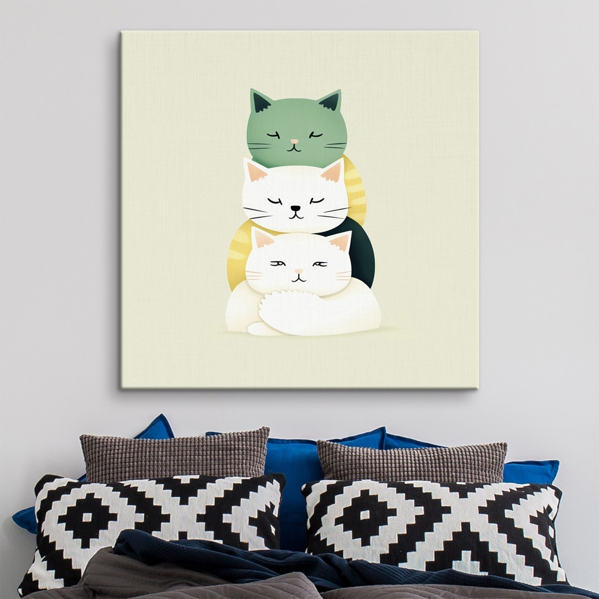 Três gatos — interior 2