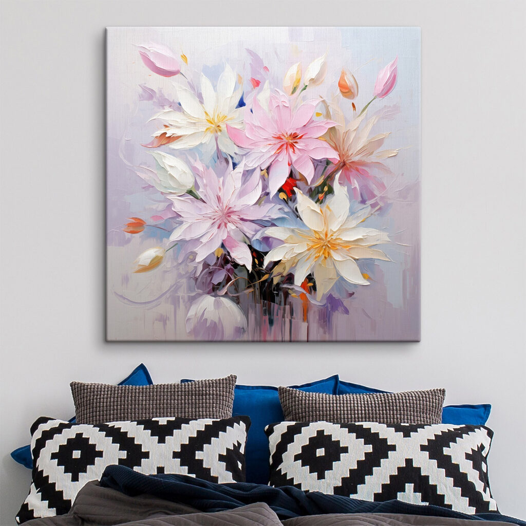 Ramo claro de flores — interior 1