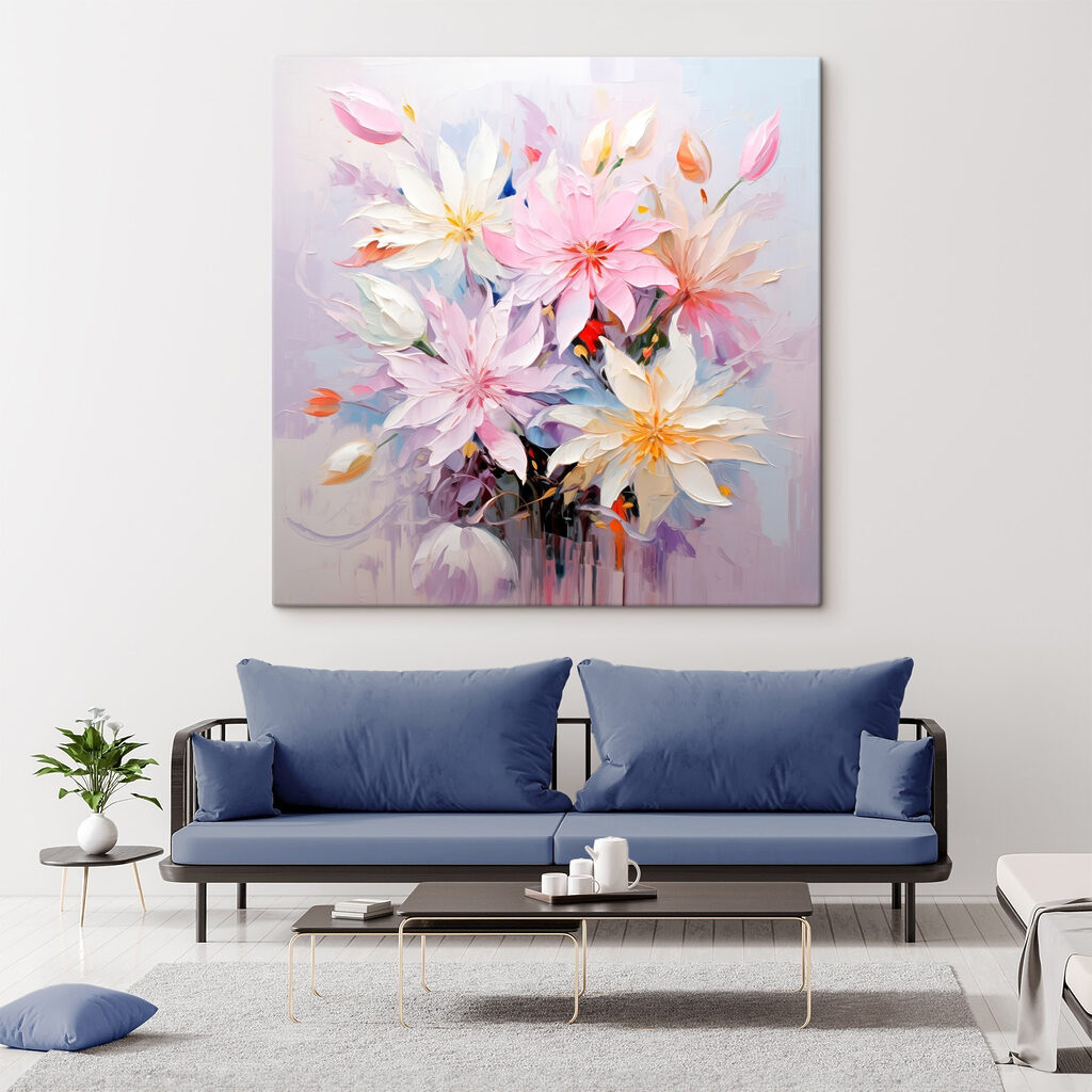 Ramo claro de flores — interior 2
