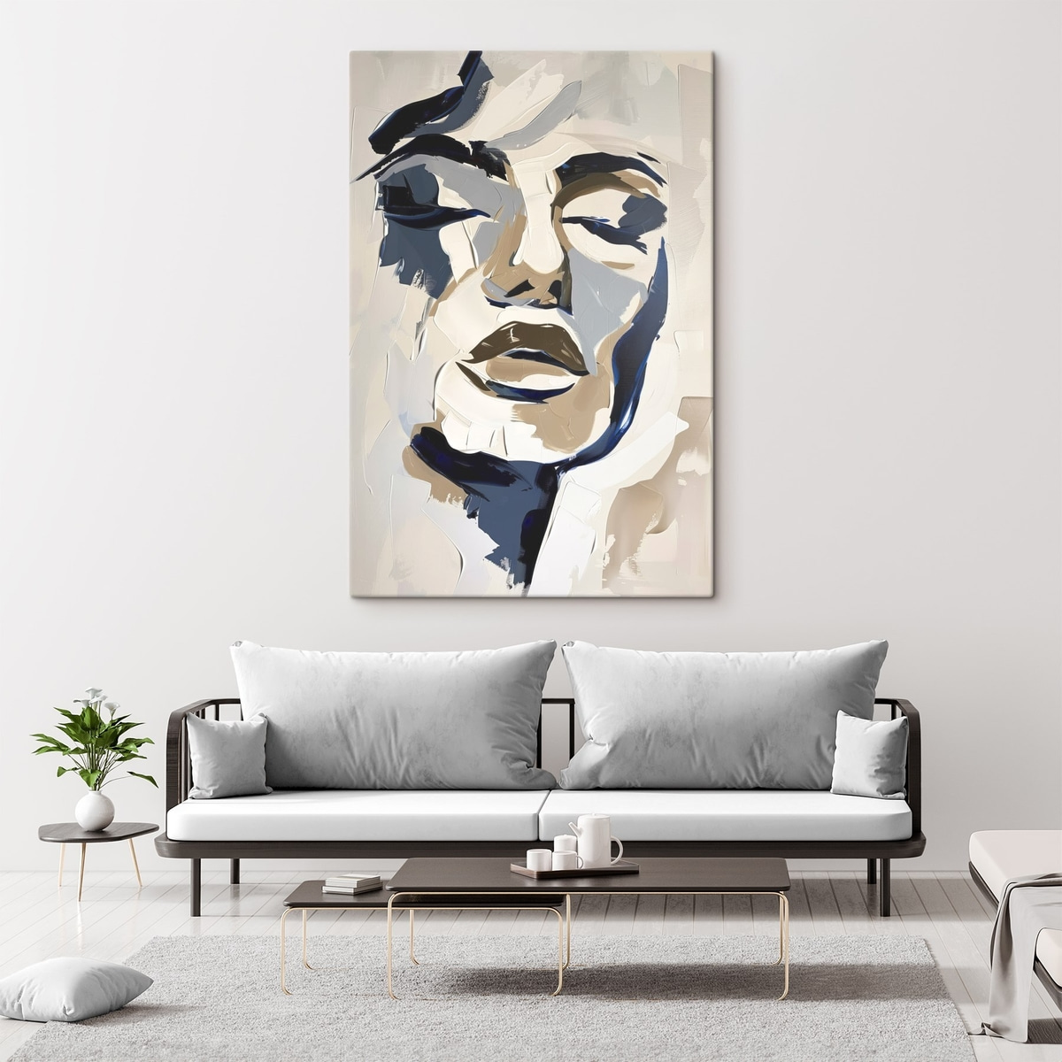 Mulher em pinceladas — interior 2