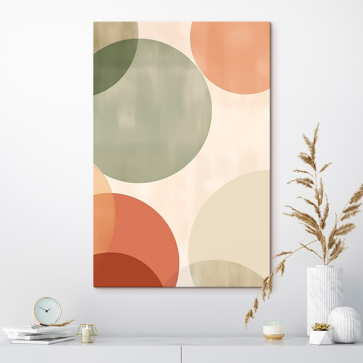 Grandes círculos abstratos — interior 2