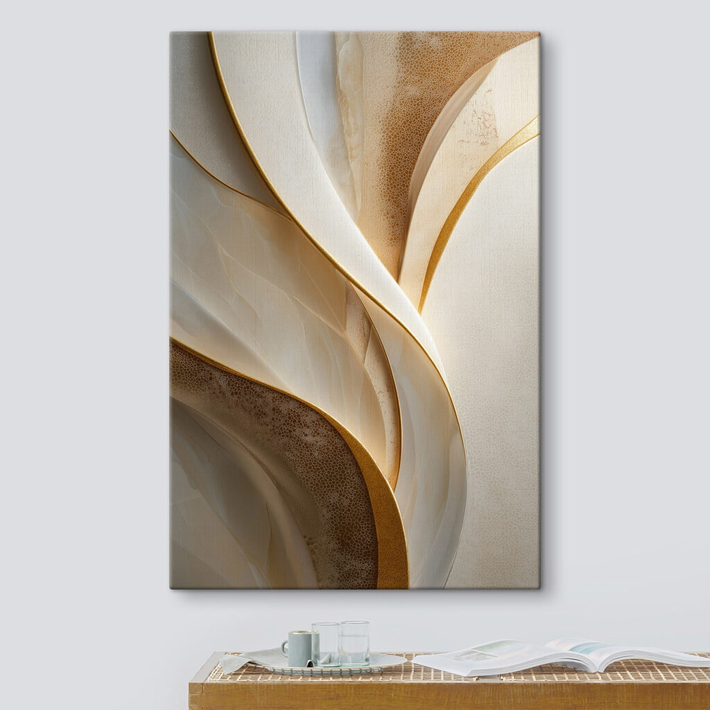 Arco branco e dourado — interior 3