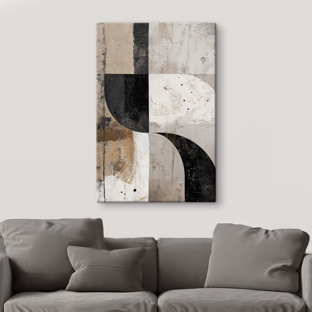 Curvas pretas em tinta — interior 3