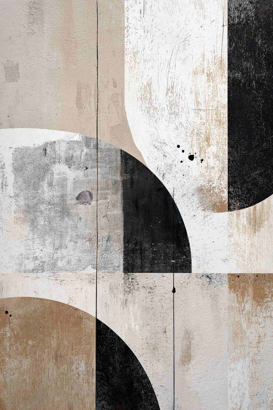 Blocos em estuque envelhecido — design completo