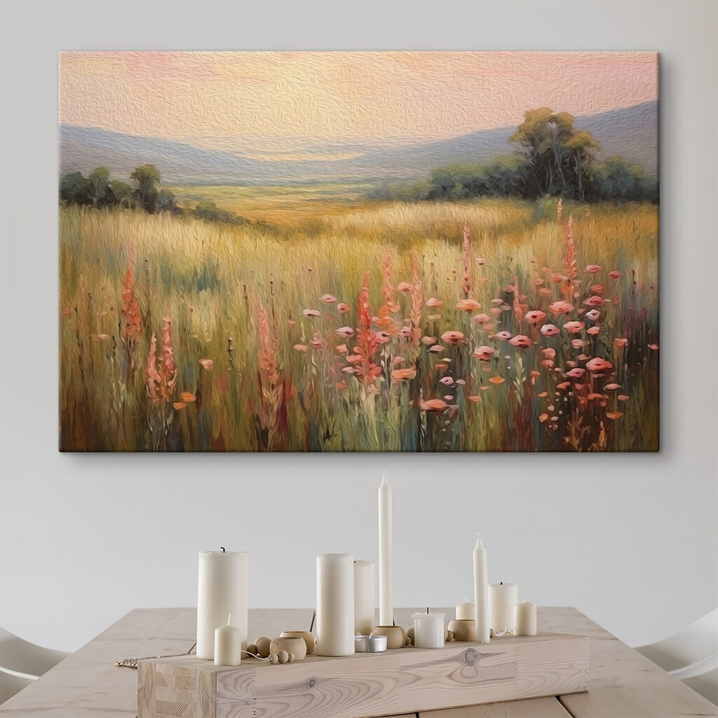 Colinas suaves ao entardecer — interior 2