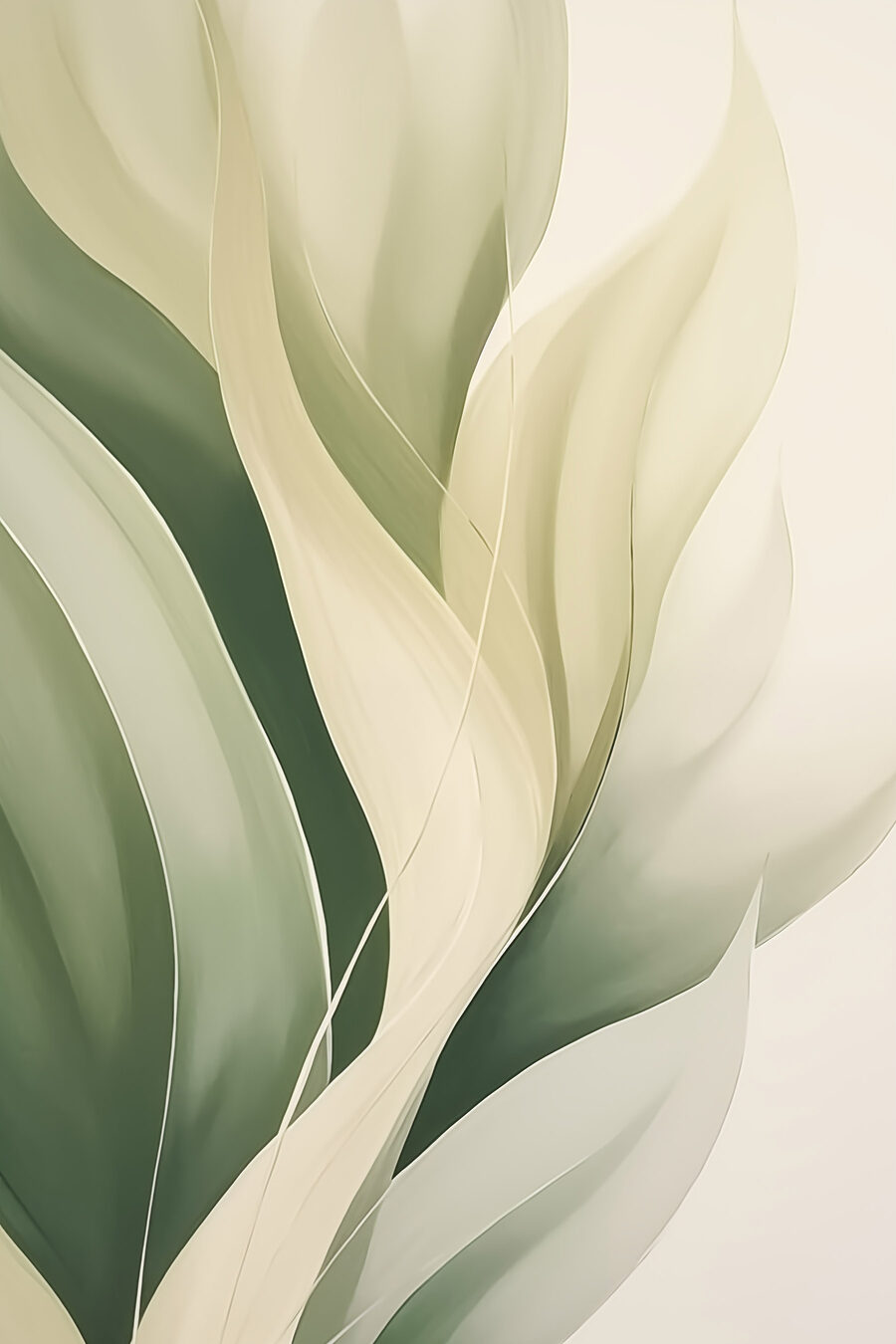 Folhas verde-escuras — design completo