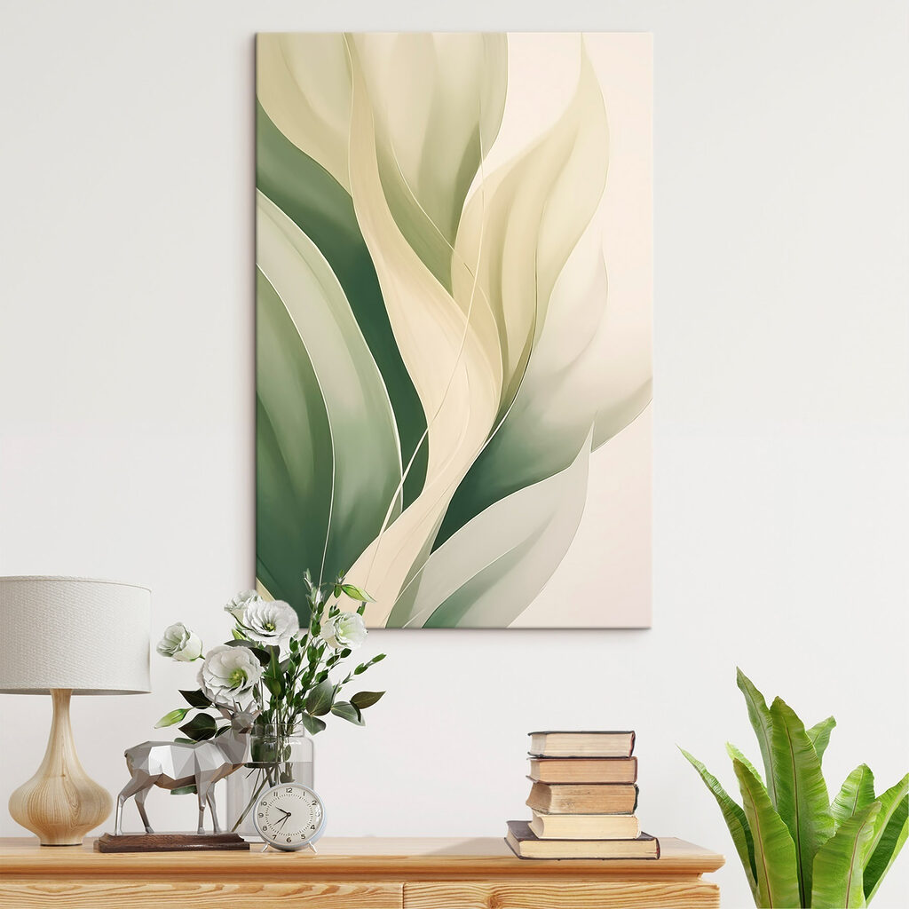 Folhas verde-escuras — interior 2