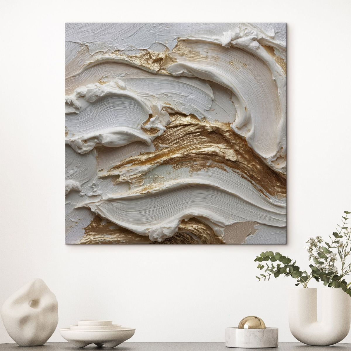 Forma ondulada abstrata — interior 2