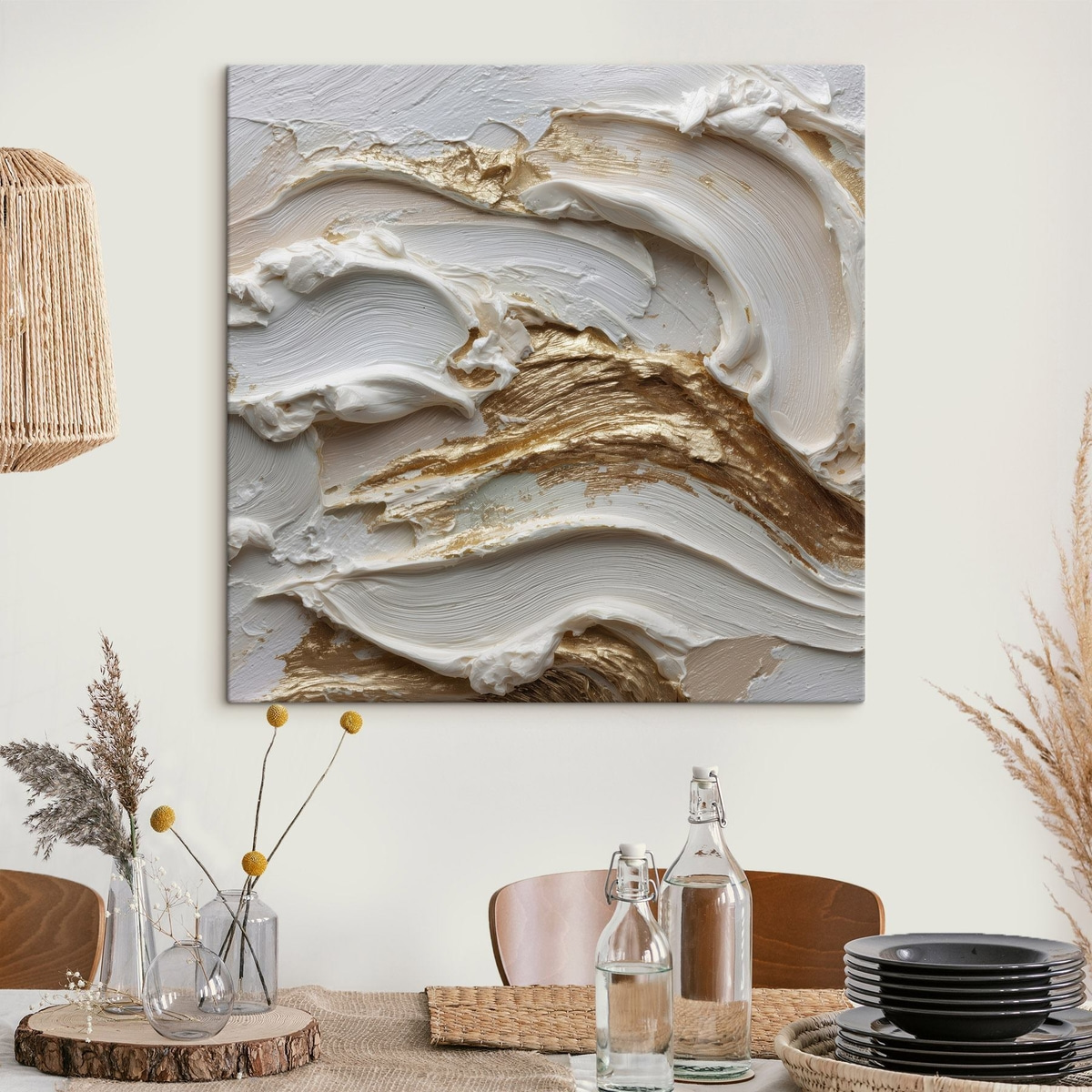 Forma ondulada abstrata — interior 3