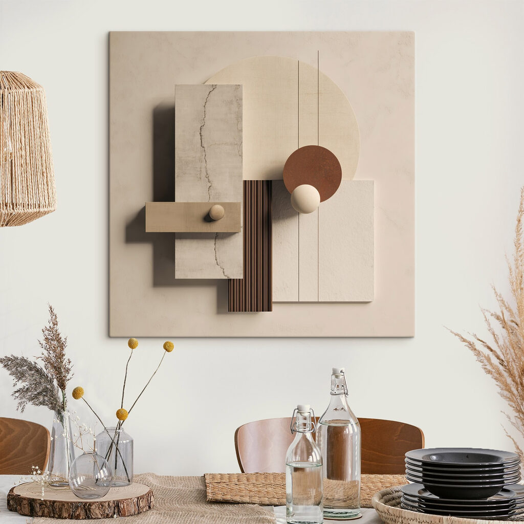 Blocos e esferas — interior 3