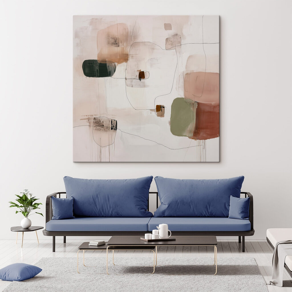 Blocos suaves em linhas — interior 2