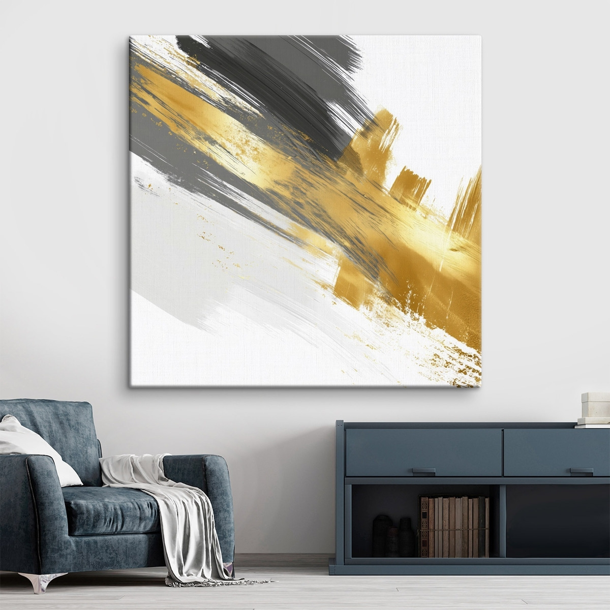 Arte moderna com pinceladas — interior 2