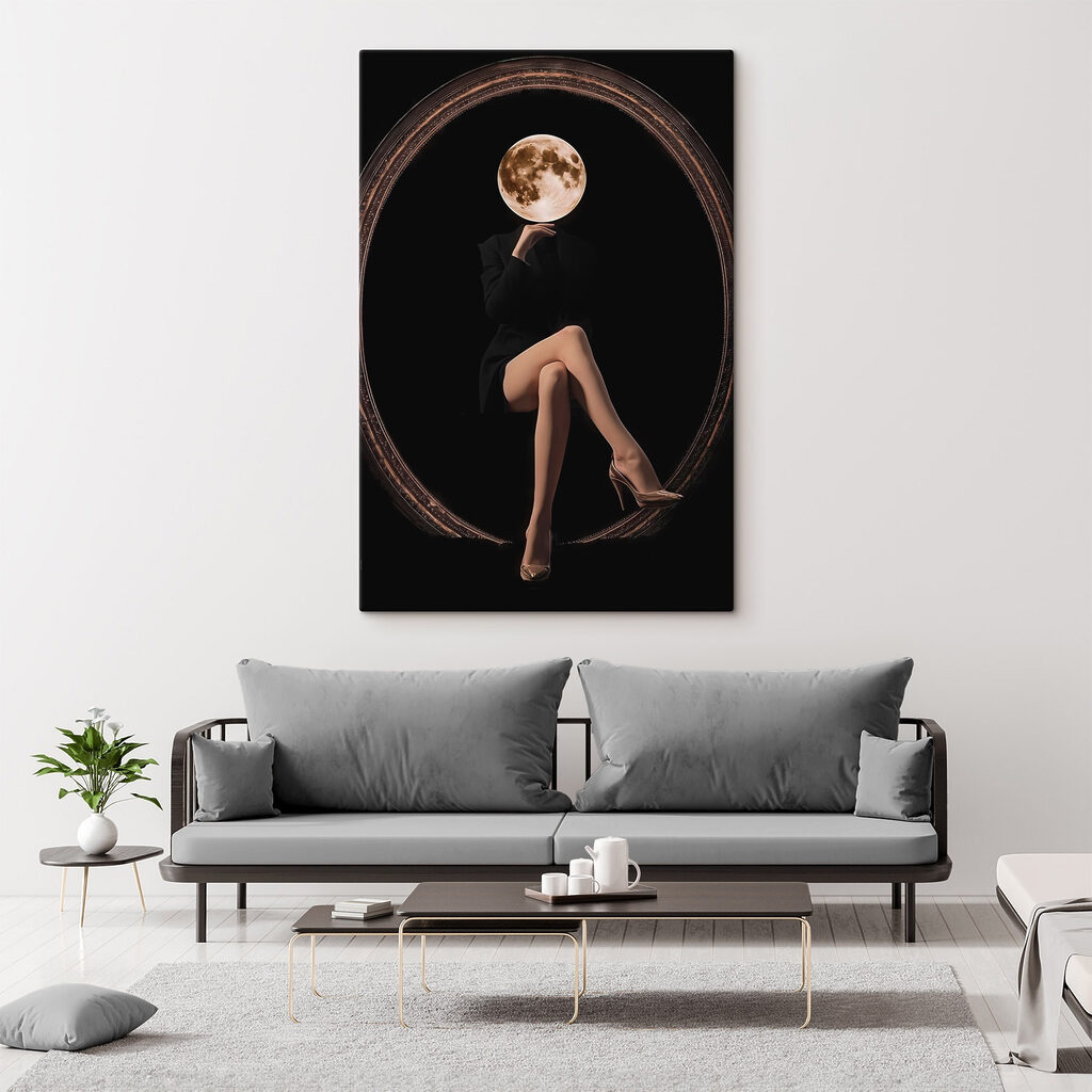 Mulher sob a lua — interior 2
