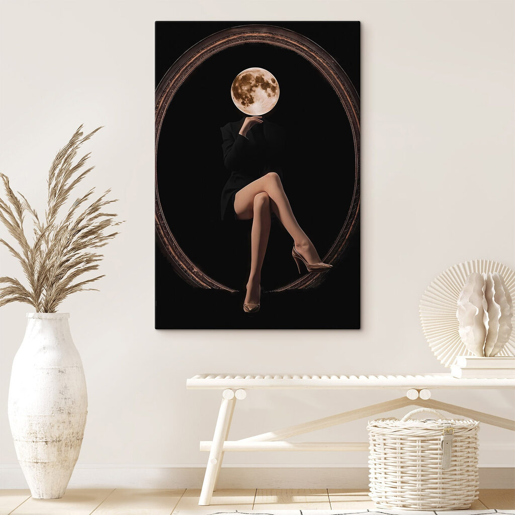 Mulher sob a lua — interior 1
