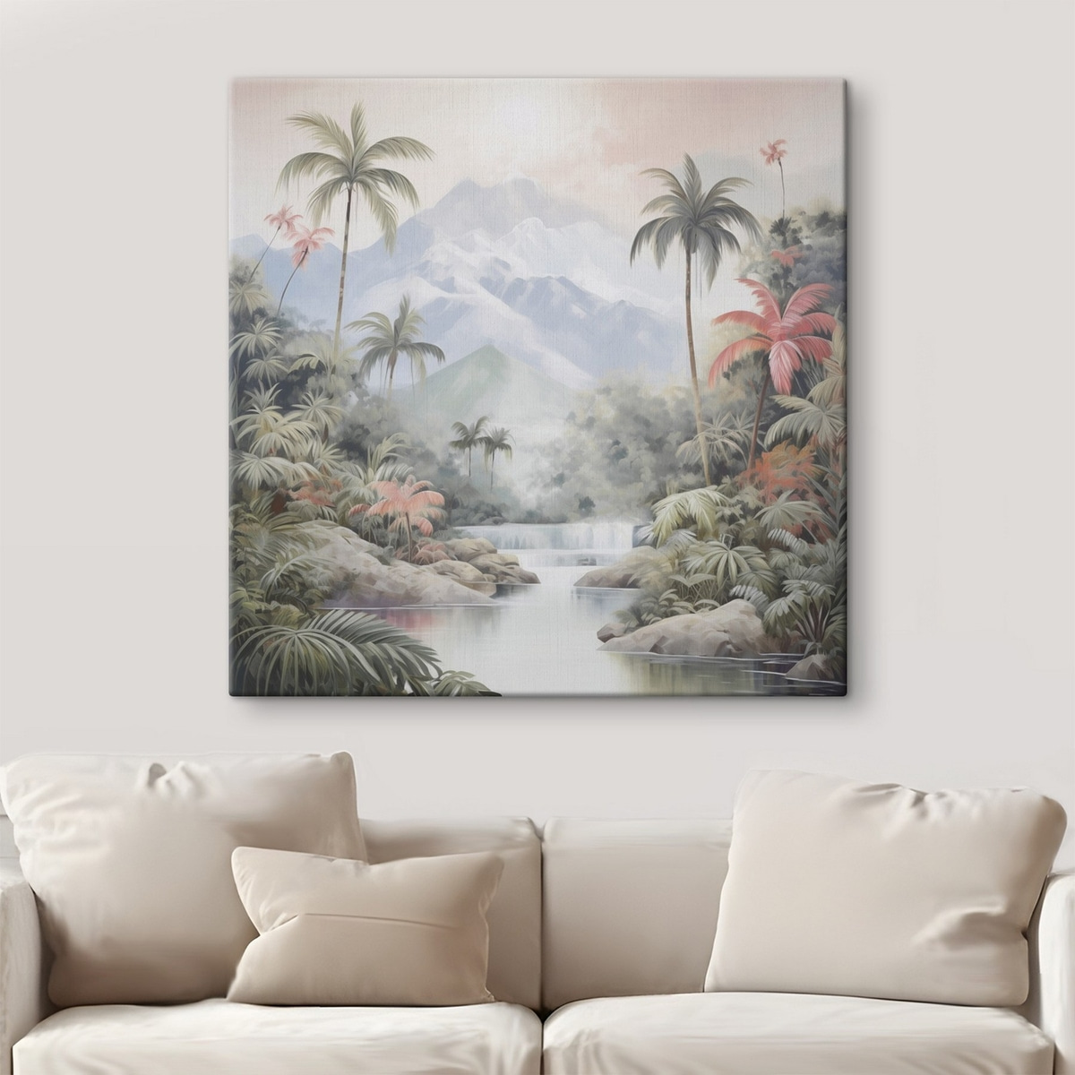 Rio na floresta tropical — interior 2