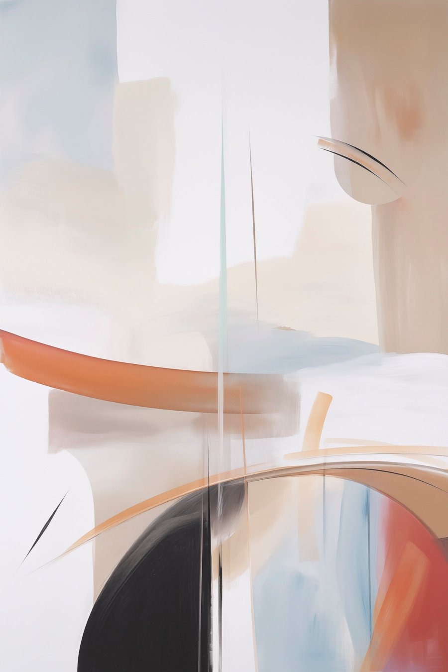 Composição abstrata — design completo