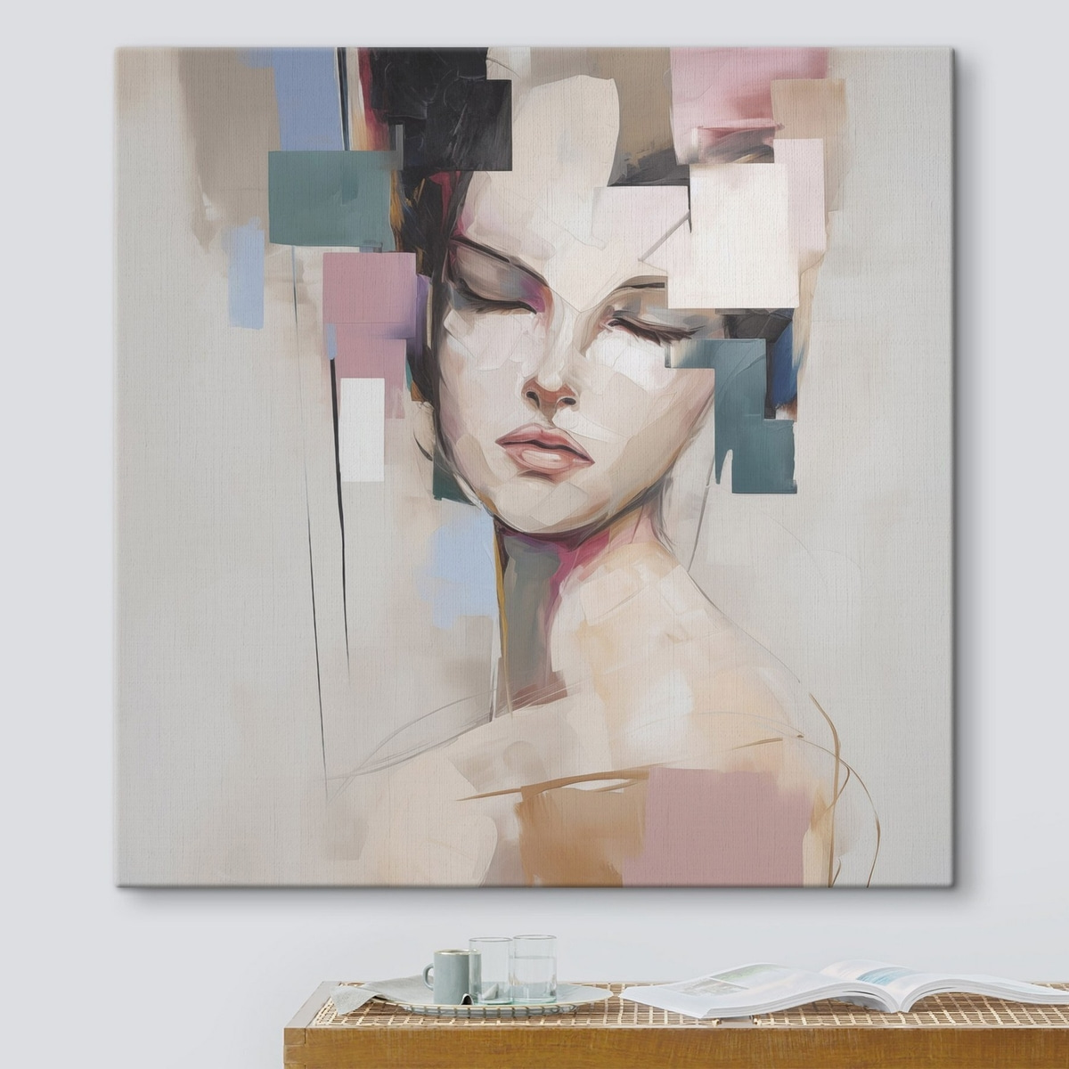 Retrato abstrato — interior 2